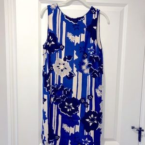 Anthropologie (Maeve) Silk Mini Floral Shift Dress